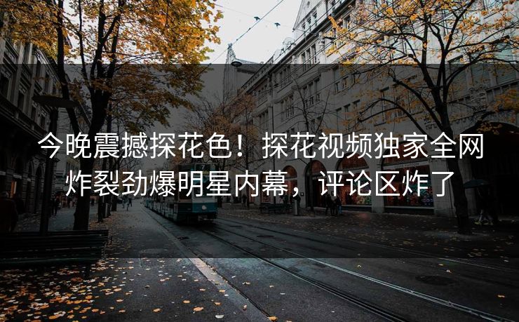 今晚震撼探花色！探花视频独家全网炸裂劲爆明星内幕，评论区炸了  第1张